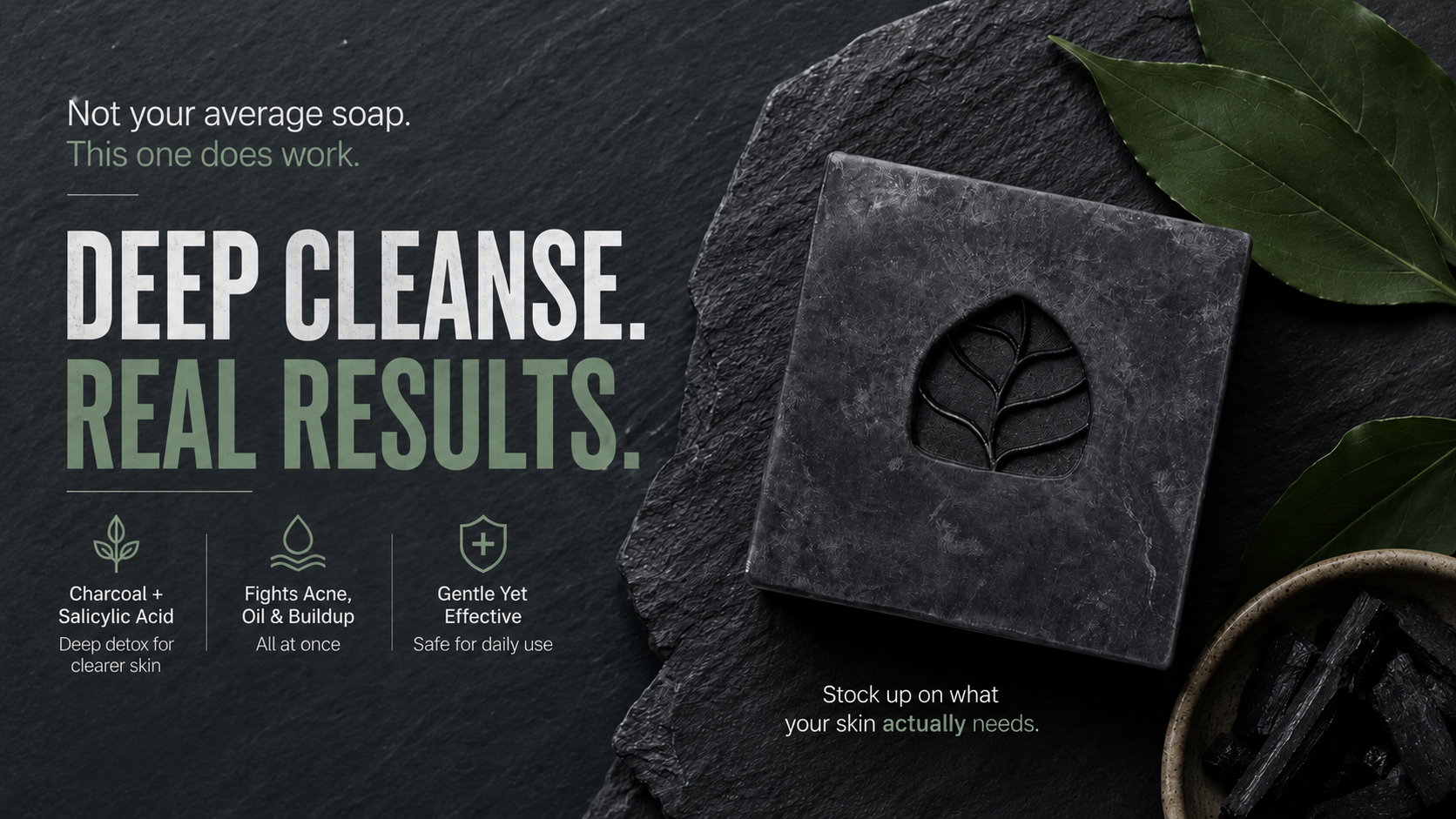 GharSoaps Charcoal